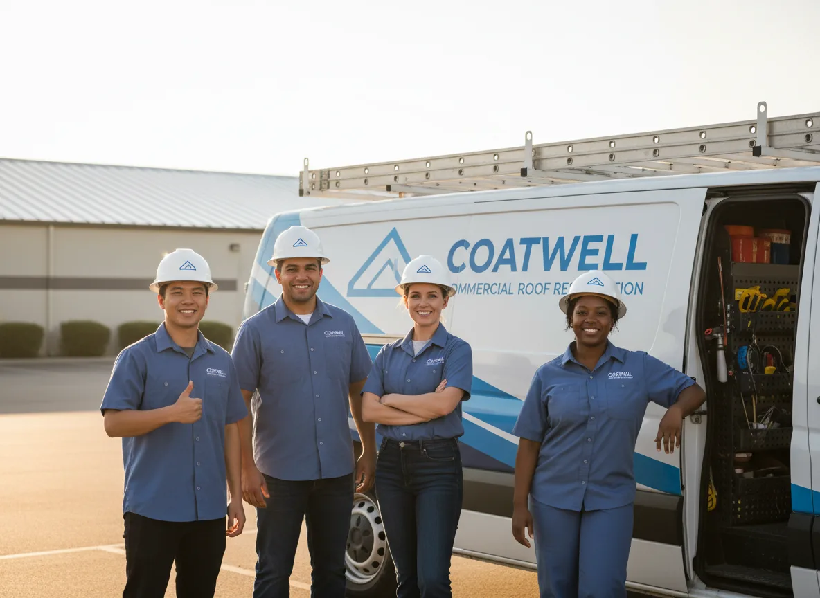 Commercial roof coating company in Springville, IN